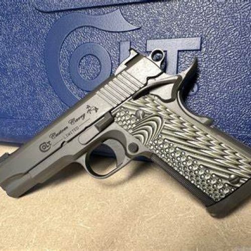 Colt Custom Carry 9mm 4.25″ Barrel